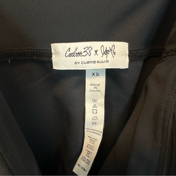 Carbon38 x Love Me by Curtis Kulig | Graphic Black Leggings Size XS - Picture 10 of 14